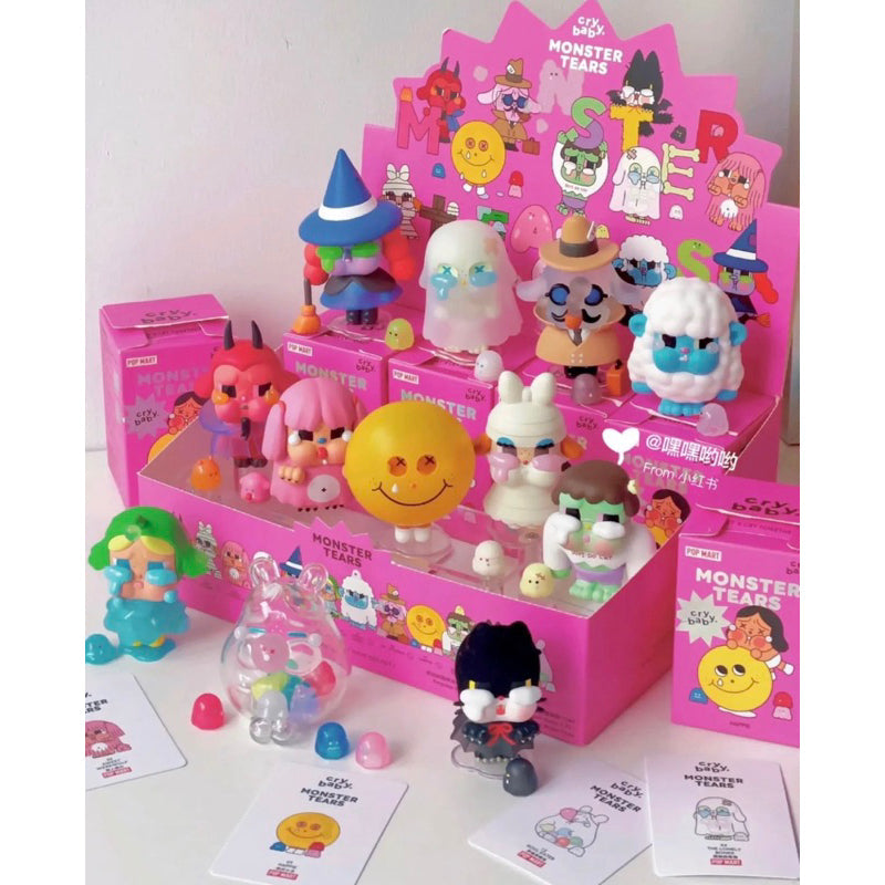 POP MART Crybaby Monster Tears-Display Box (12pcs)-Pop Mart-Ace Cards &amp; Collectibles