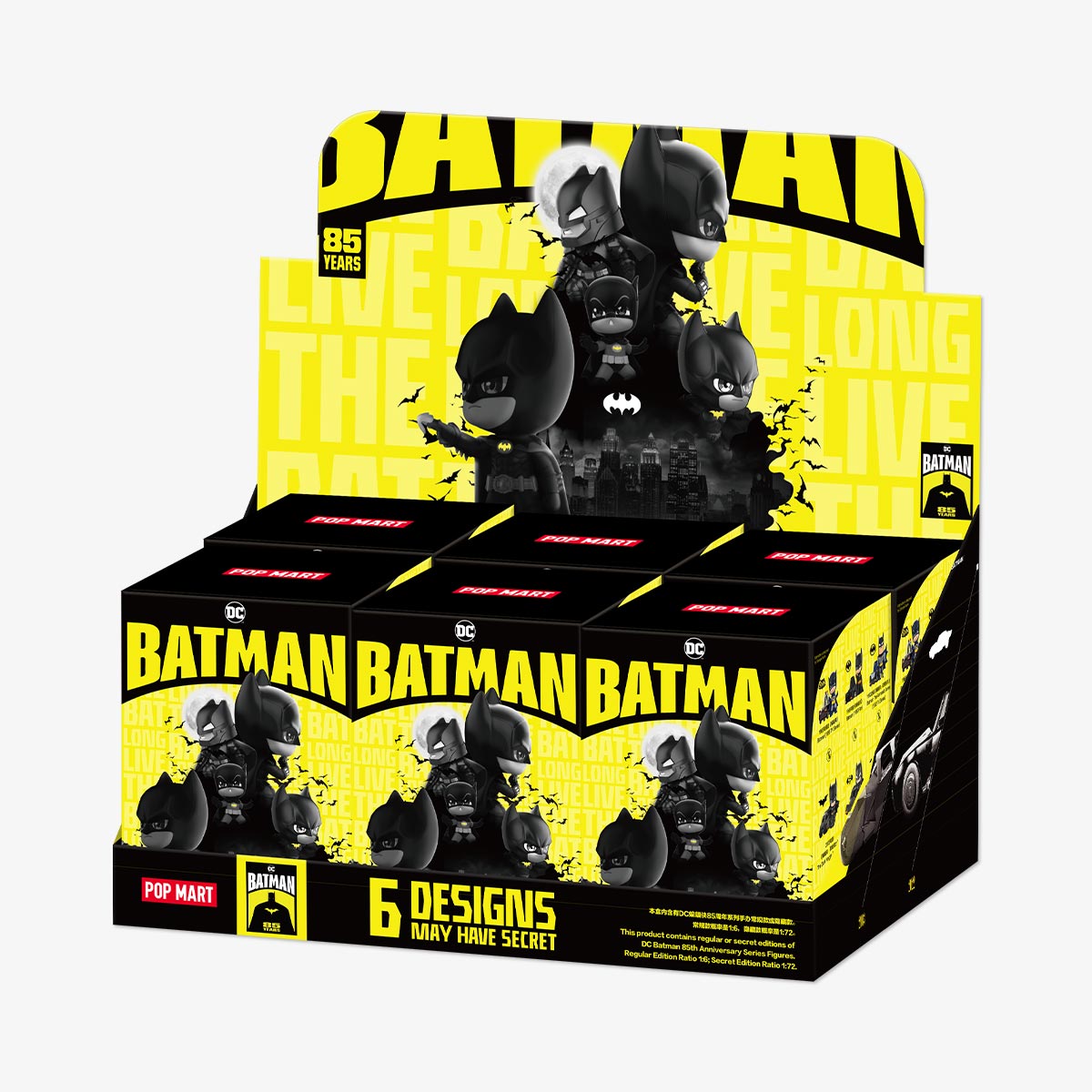 POP MART DC Batman 85th Anniversary Series Figures-Single Box (Random)-Pop Mart-Ace Cards & Collectibles