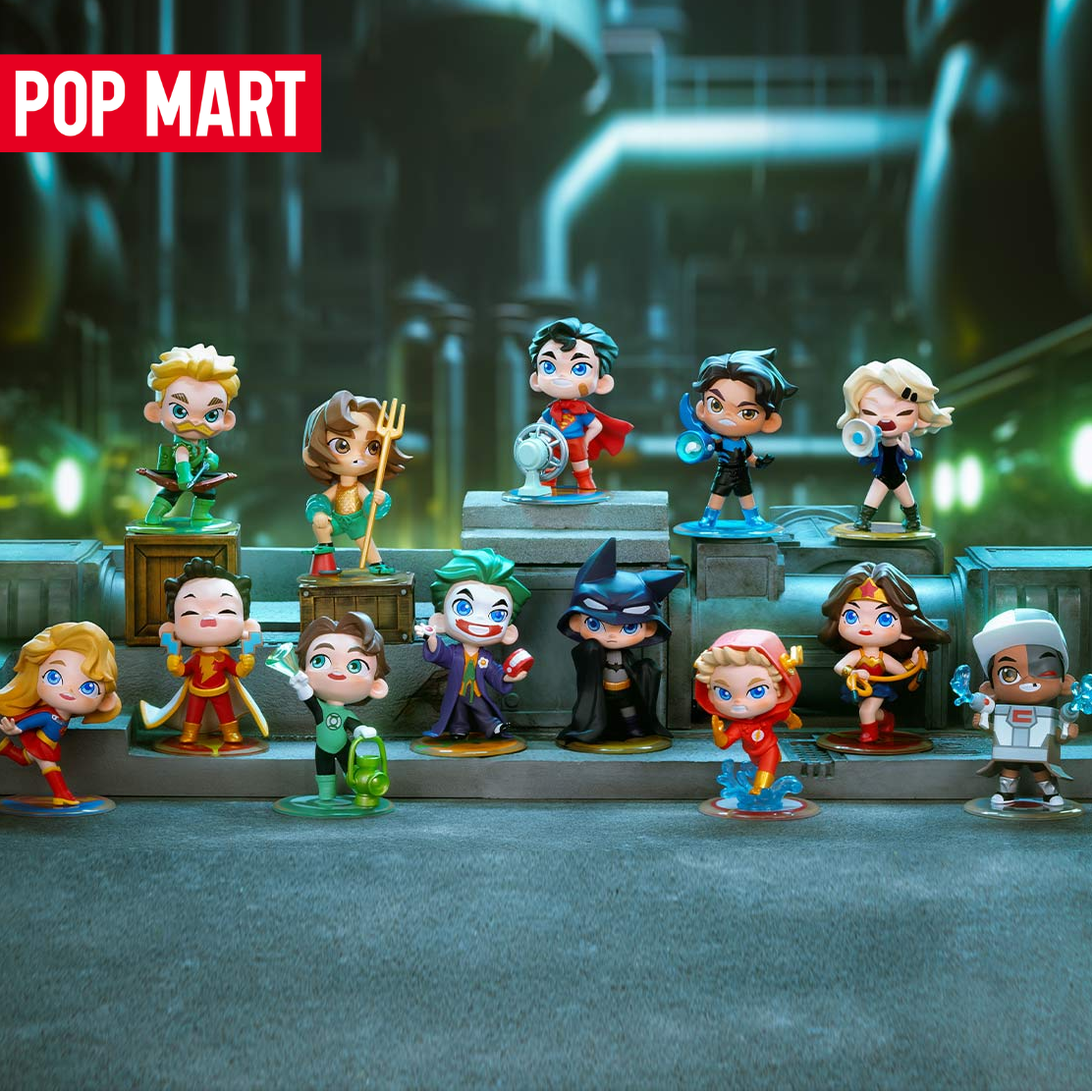 POP MART DC Justice League Childhood Series-Single Box (Random)-Pop Mart-Ace Cards & Collectibles