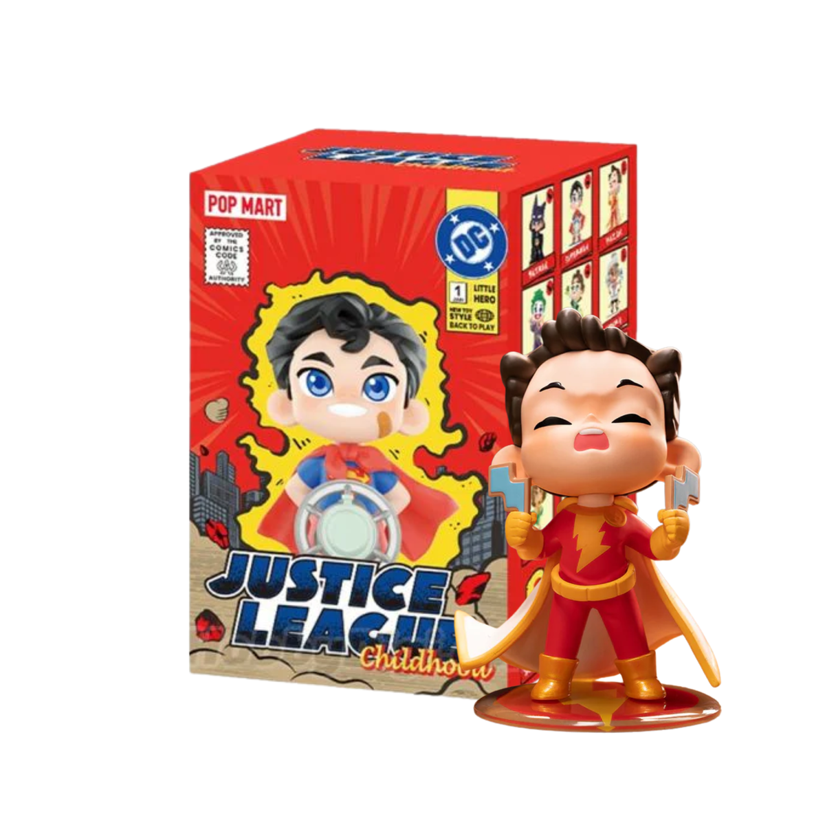 POP MART DC Justice League Childhood Series-Single Box (Random)-Pop Mart-Ace Cards & Collectibles
