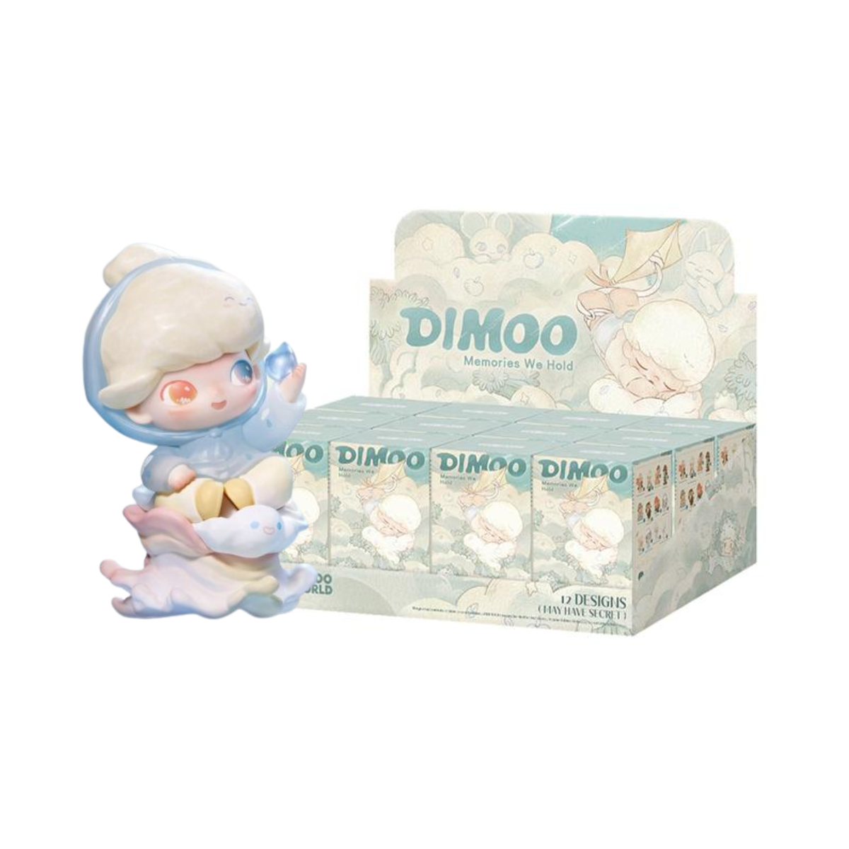 POP MART DIMOO Memories We Hold Series Figures-Single Box (Random)-Pop Mart-Ace Cards & Collectibles