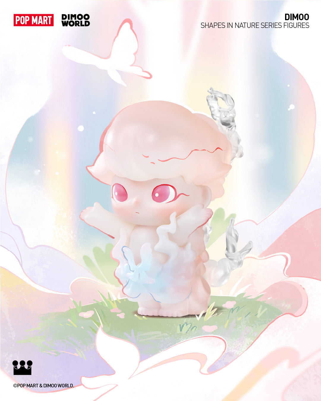 POP MART DIMOO Shapes in Nature Series Figures-Single Box (Random)-Pop Mart-Ace Cards & Collectibles