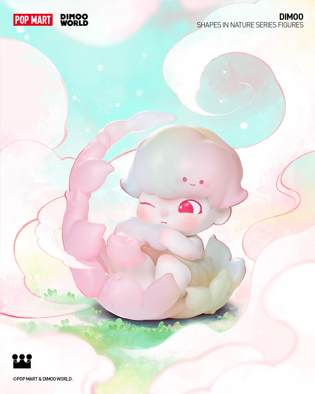 POP MART DIMOO Shapes in Nature Series Figures-Single Box (Random)-Pop Mart-Ace Cards & Collectibles