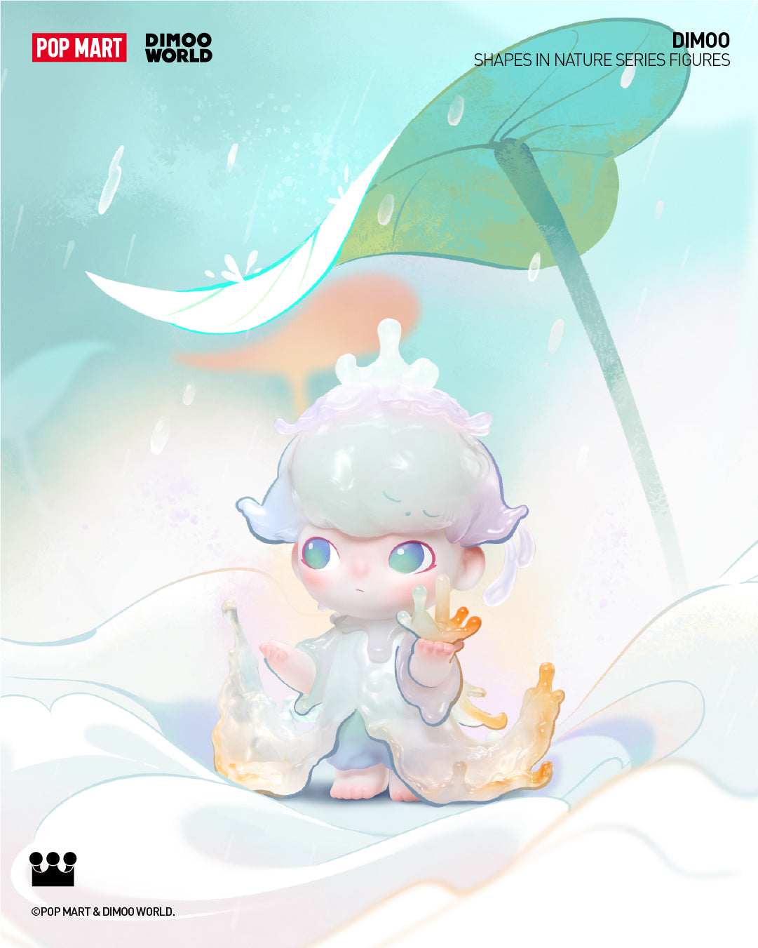 POP MART DIMOO Shapes in Nature Series Figures-Single Box (Random)-Pop Mart-Ace Cards & Collectibles