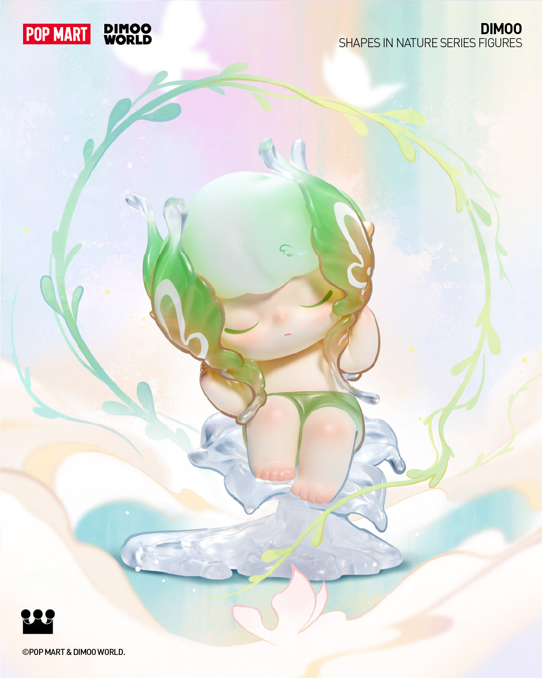 POP MART DIMOO Shapes in Nature Series Figures-Single Box (Random)-Pop Mart-Ace Cards & Collectibles