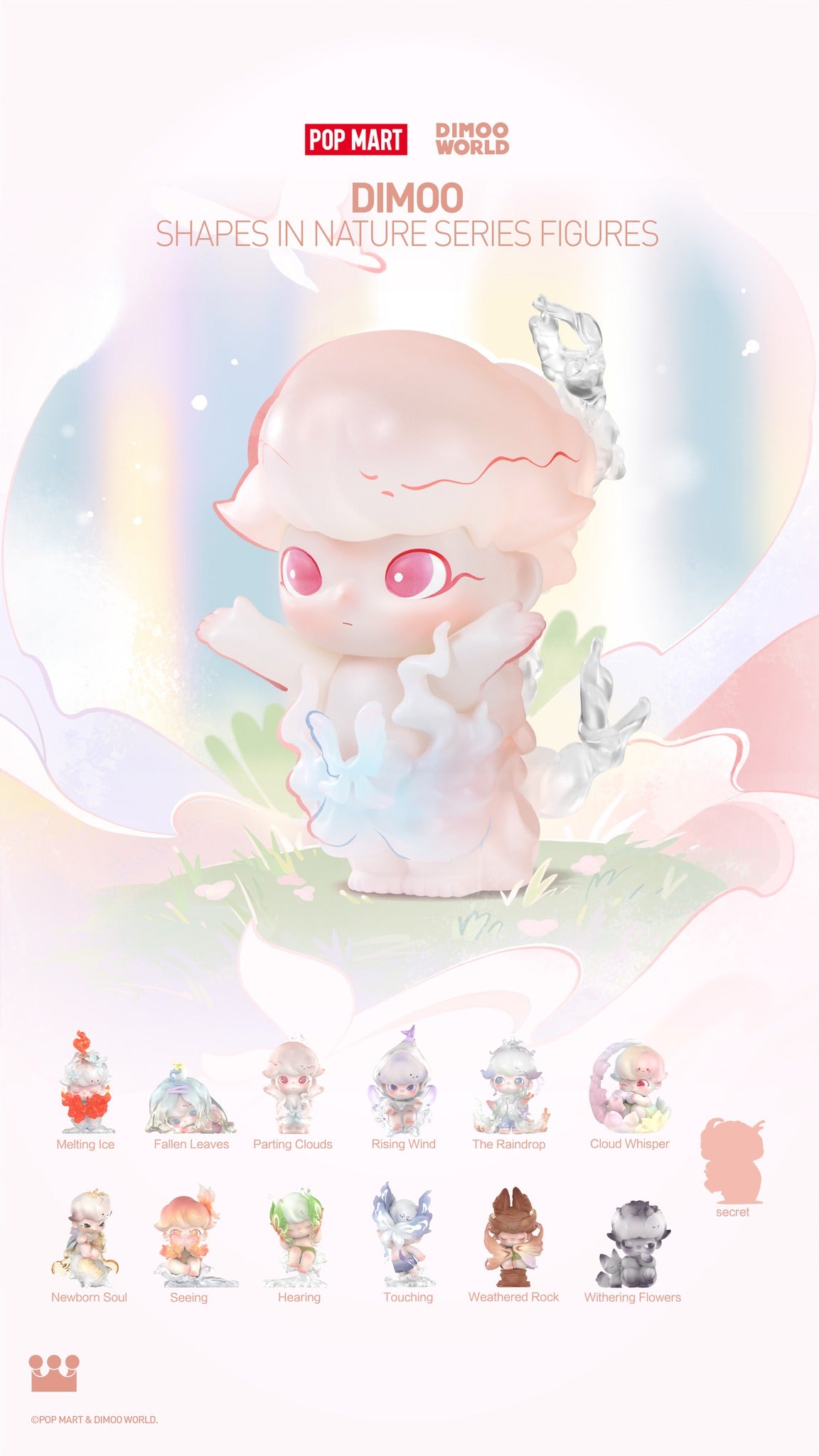 POP MART DIMOO Shapes in Nature Series Figures-Single Box (Random)-Pop Mart-Ace Cards & Collectibles