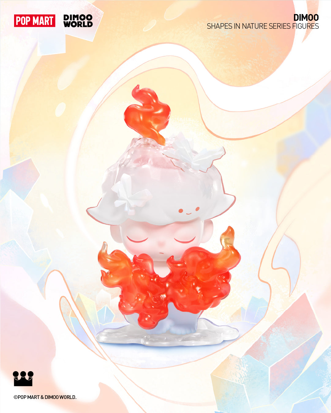 POP MART DIMOO Shapes in Nature Series Figures-Single Box (Random)-Pop Mart-Ace Cards & Collectibles