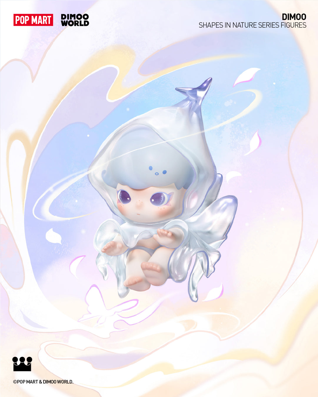 POP MART DIMOO Shapes in Nature Series Figures-Single Box (Random)-Pop Mart-Ace Cards & Collectibles