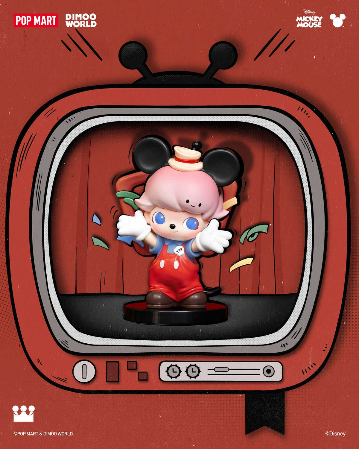 POP MART DIMOO WORLD x Disney Series Figures-Single Box (Random)-Pop Mart-Ace Cards & Collectibles