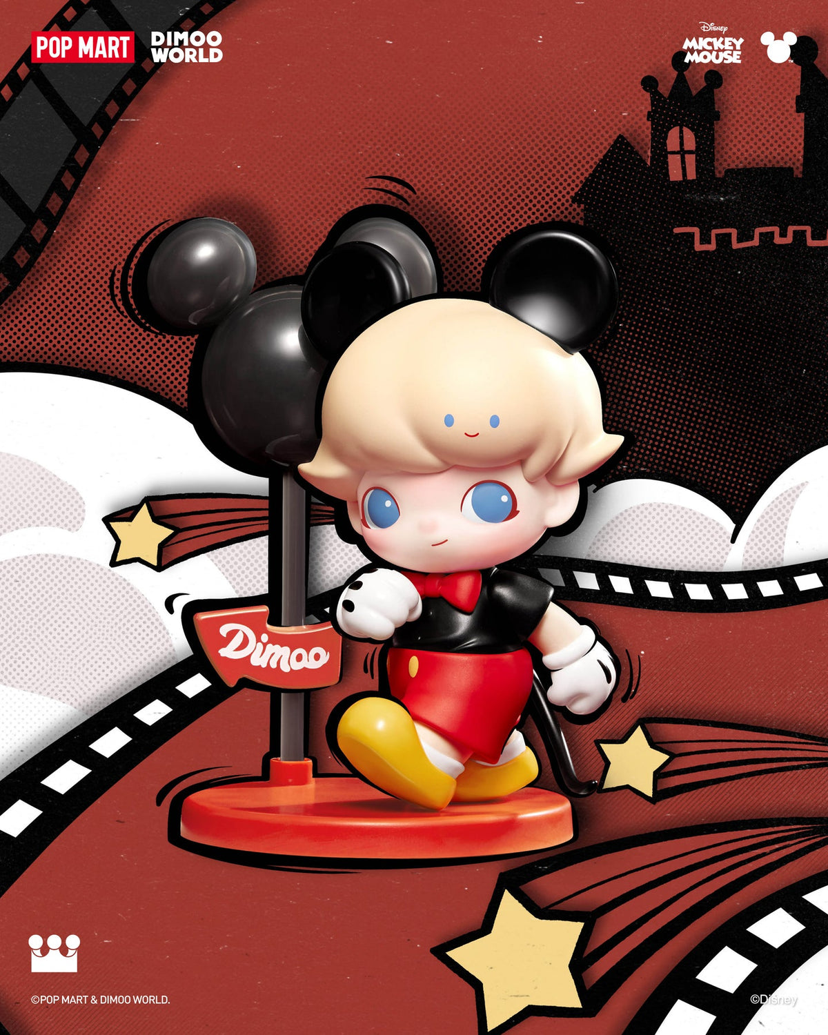POP MART DIMOO WORLD x Disney Series Figures-Single Box (Random)-Pop Mart-Ace Cards & Collectibles
