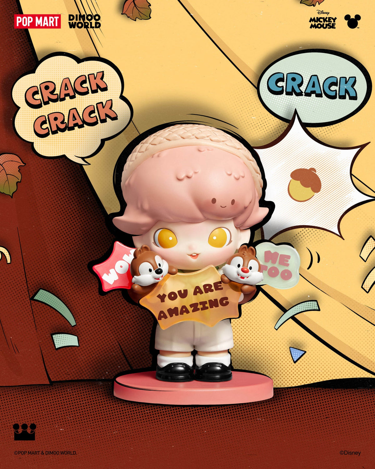 POP MART DIMOO WORLD x Disney Series Figures-Single Box (Random)-Pop Mart-Ace Cards &amp; Collectibles