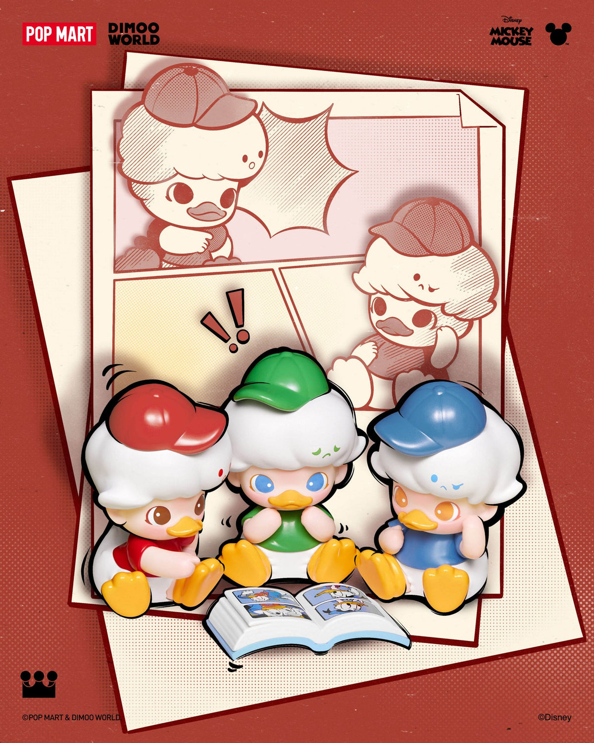 POP MART DIMOO WORLD x Disney Series Figures-Single Box (Random)-Pop Mart-Ace Cards &amp; Collectibles