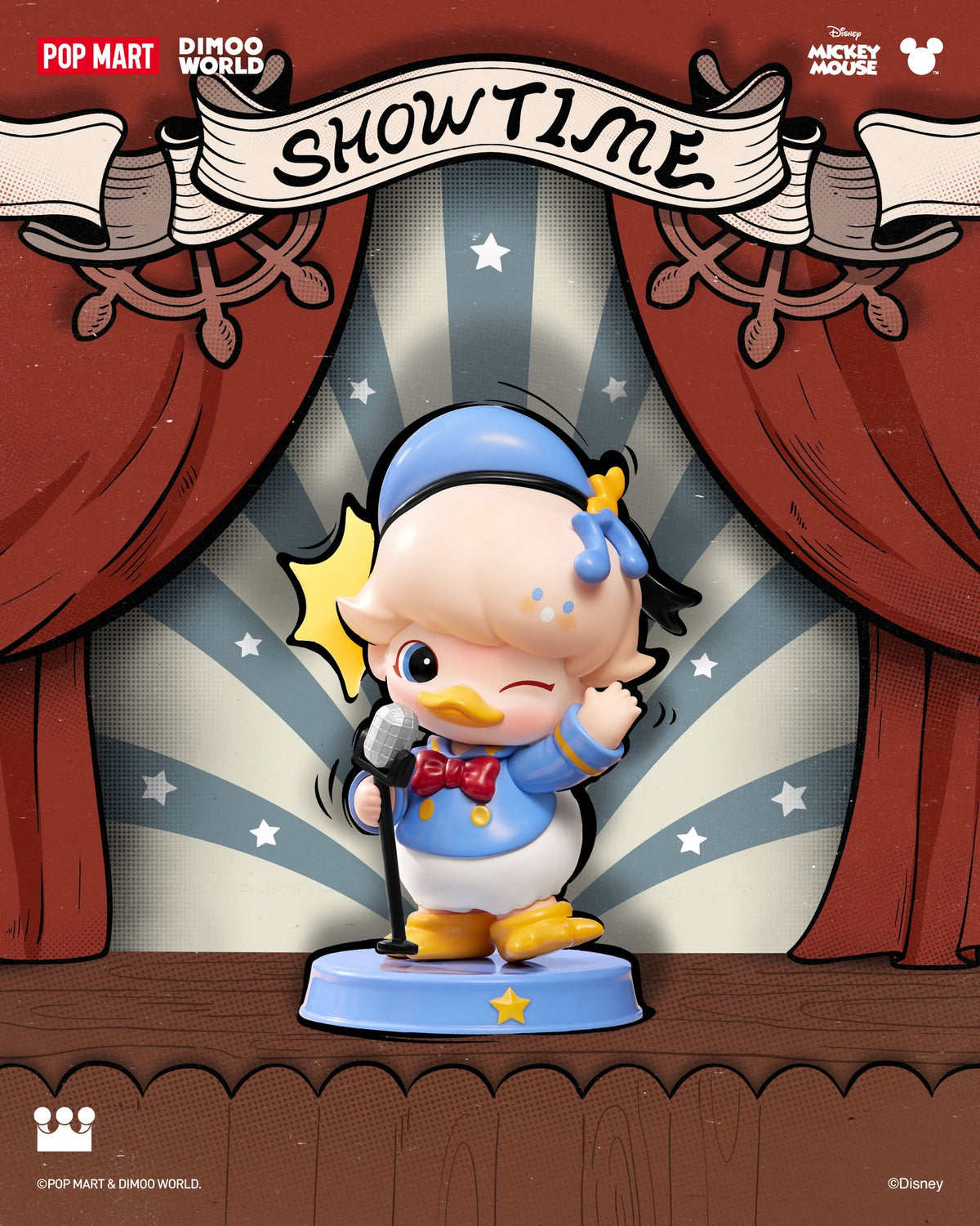 POP MART DIMOO WORLD x Disney Series Figures-Single Box (Random)-Pop Mart-Ace Cards & Collectibles