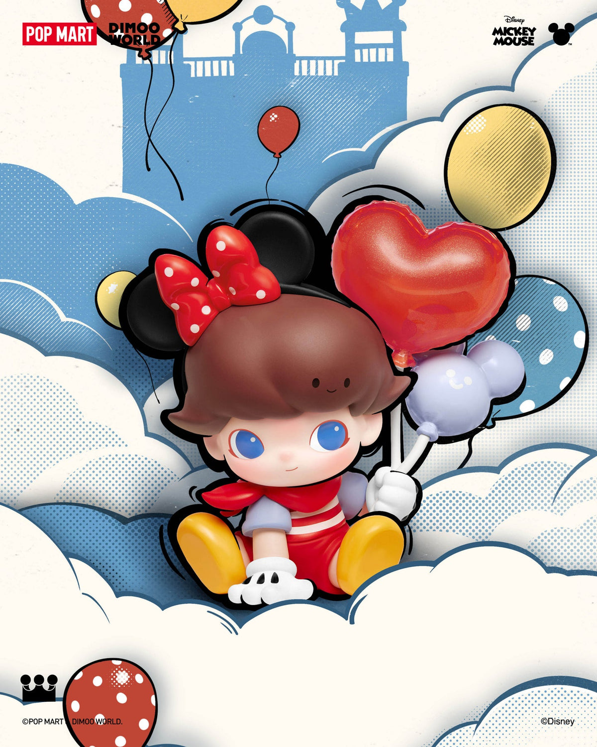 POP MART DIMOO WORLD x Disney Series Figures-Single Box (Random)-Pop Mart-Ace Cards & Collectibles