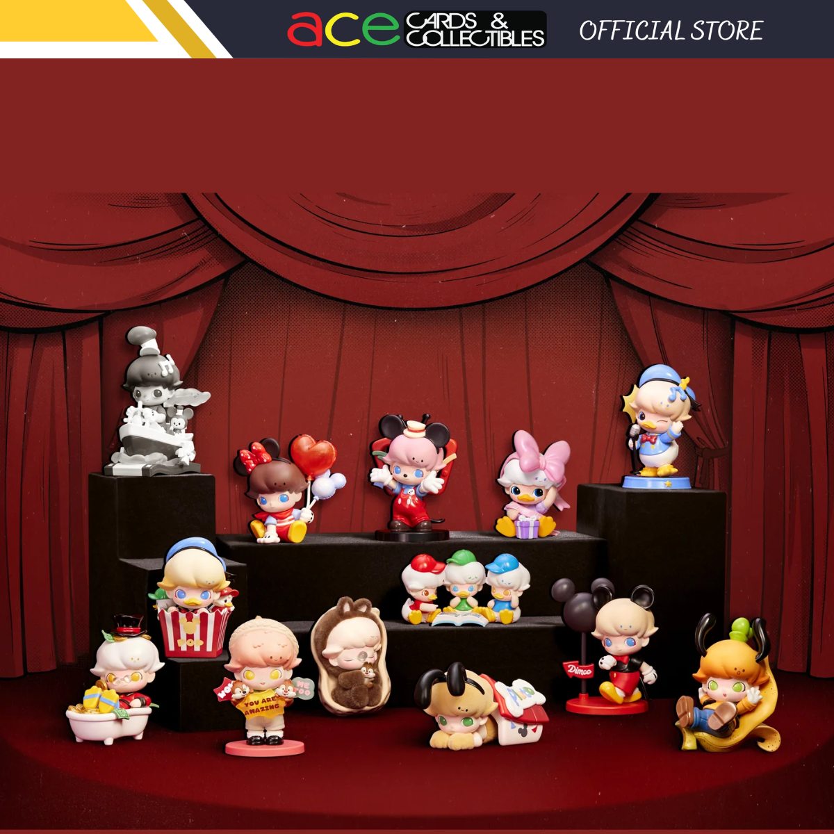POP MART DIMOO WORLD x Disney Series Figures-Single Box (Random)-Pop Mart-Ace Cards & Collectibles