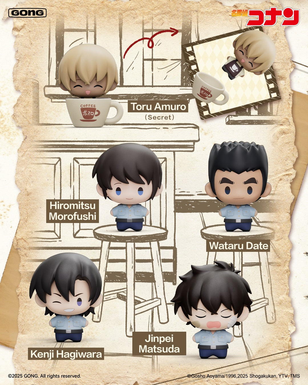 POP MART Detective Conan-Super MIni Figure-Single Box (Random)-Pop Mart-Ace Cards & Collectibles