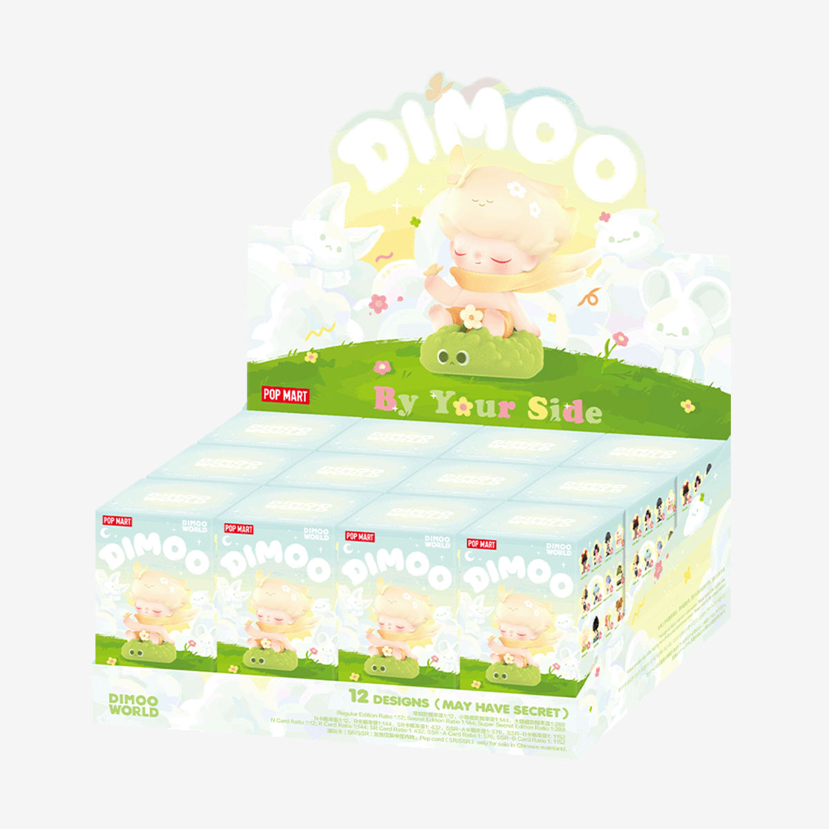 POP MART Dimoo By Your Side Series-Display Box (12pcs)-Pop Mart-Ace Cards &amp; Collectibles