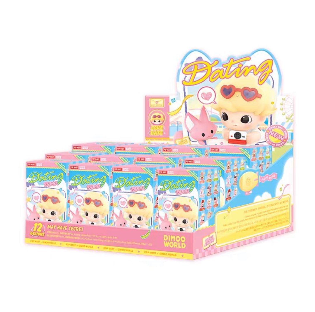 POP MART Dimoo Dating Series-Display Box (12pcs)-Pop Mart-Ace Cards &amp; Collectibles