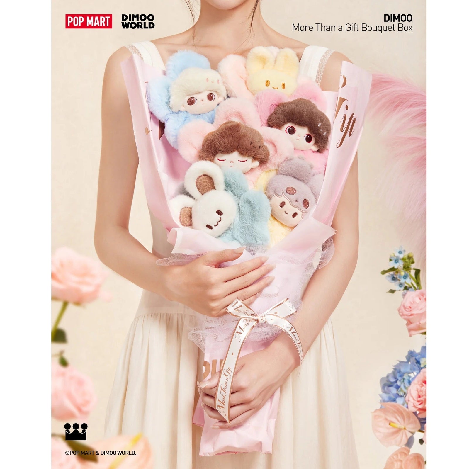 POP MART Dimoo More Than a Gift Bouquet Box-Pop Mart-Ace Cards & Collectibles