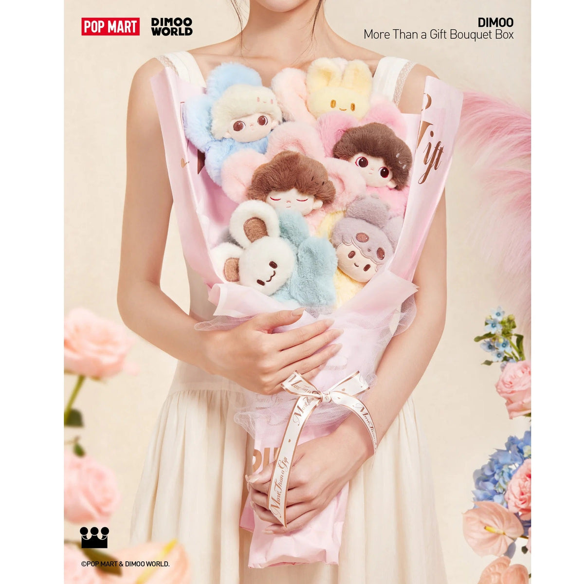 POP MART Dimoo More Than a Gift Bouquet Box-Pop Mart-Ace Cards & Collectibles