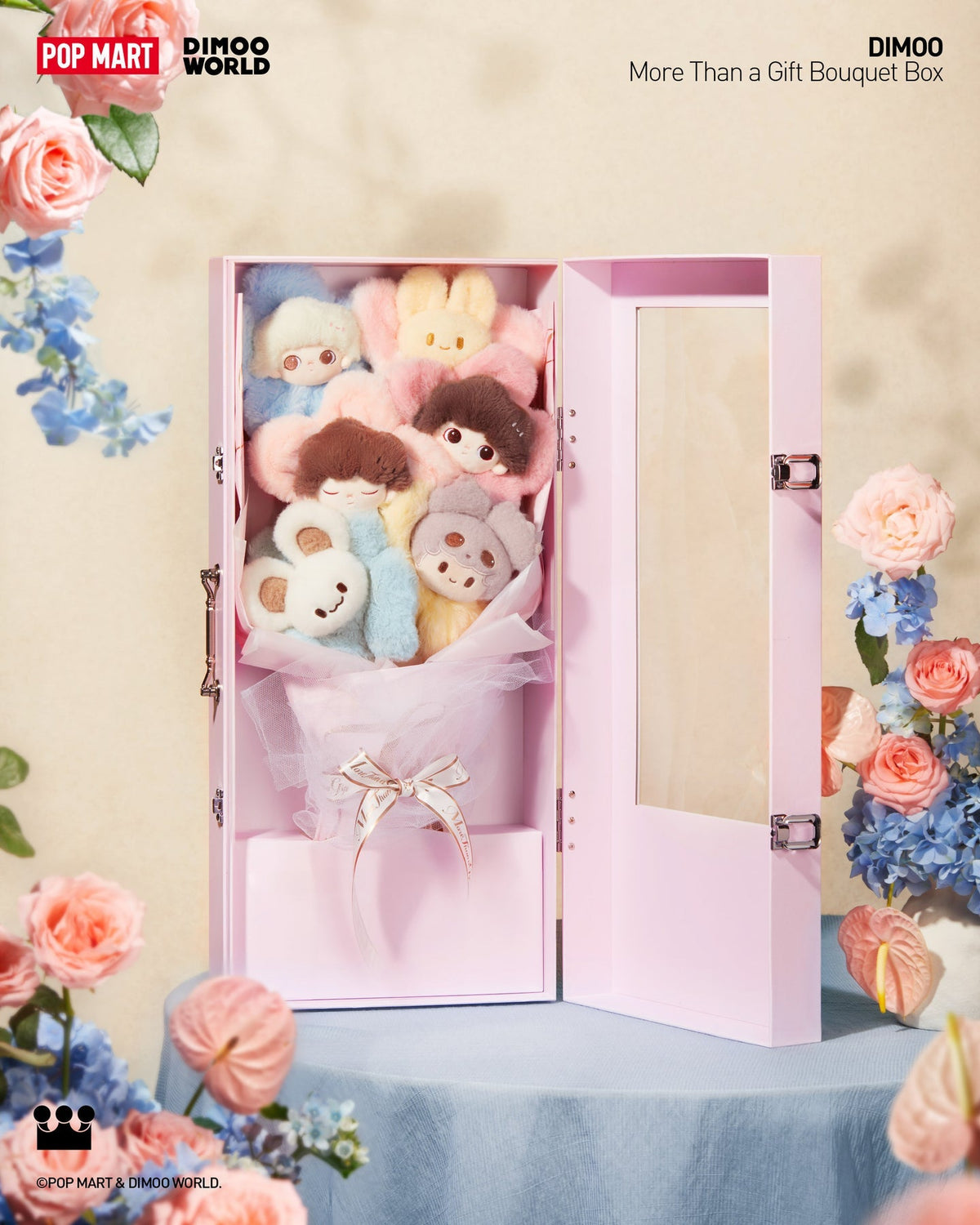 POP MART Dimoo More Than a Gift Bouquet Box-Pop Mart-Ace Cards & Collectibles
