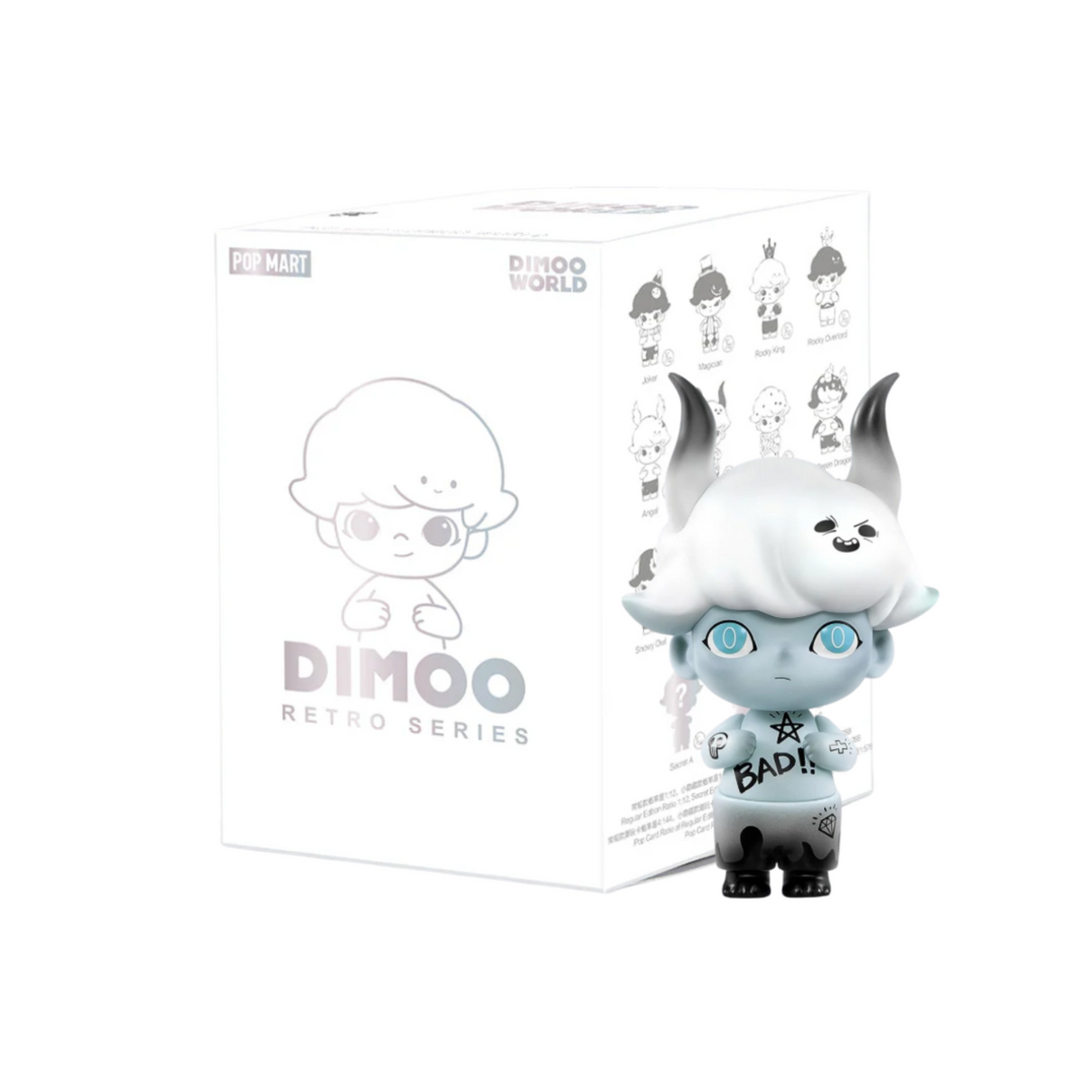 POP MART Dimoo Retro Series-Single Box (Random)-Pop Mart-Ace Cards & Collectibles
