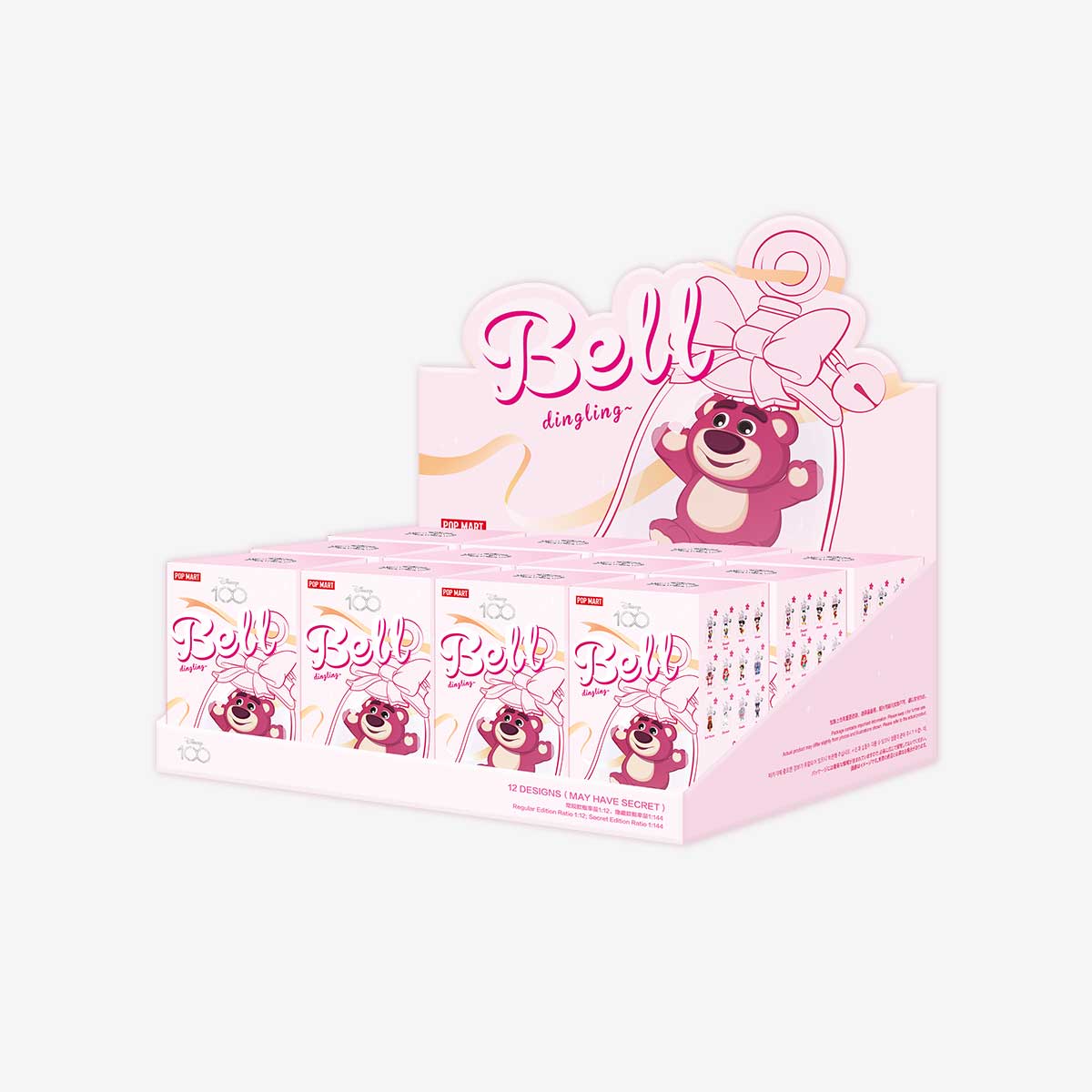 POP MART Disney 100th Anniversary Bell Series Figures-Display Box (12pcs)-Pop Mart-Ace Cards &amp; Collectibles