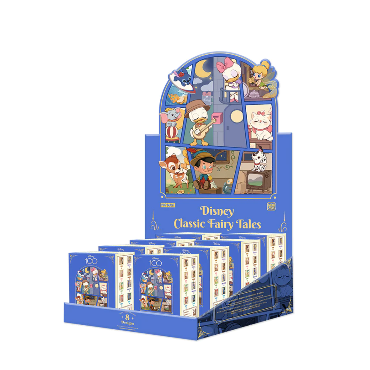 POP MART Disney Classic Fairy Tales-Display Box (8pcs)-Pop Mart-Ace Cards &amp; Collectibles