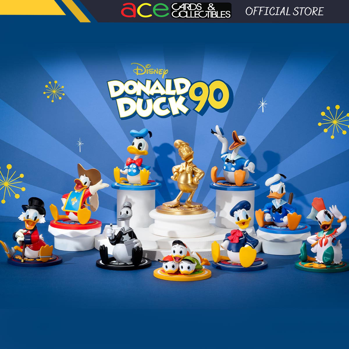 POP MART Disney Donald Duck 90th Anniversary Series-Single Box (Random)-Pop Mart-Ace Cards &amp; Collectibles