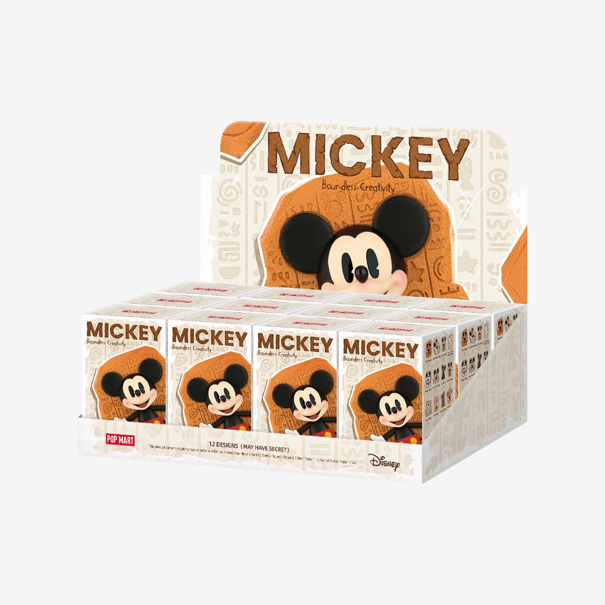 POP MART Disney Mickey Boundless Creativity Series-Display Box (12pcs)-Pop Mart-Ace Cards & Collectibles