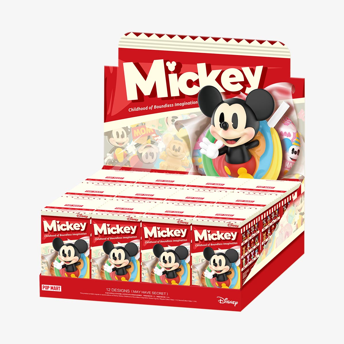 POP MART Disney Mickey Childhood of Boundless Imagination Series-Single Box-Pop Mart-Ace Cards & Collectibles