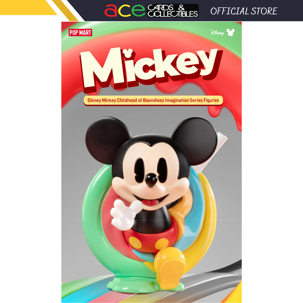 POP MART Disney Mickey Childhood of Boundless Imagination Series-Single Box-Pop Mart-Ace Cards & Collectibles