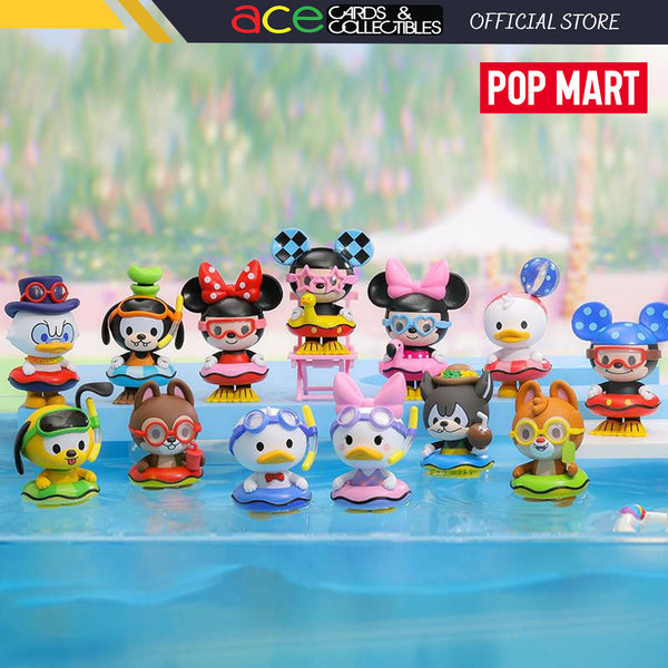 POP MART Disney Mickey Family Pool Party Series-Single Box (Random)-Pop Mart-Ace Cards & Collectibles