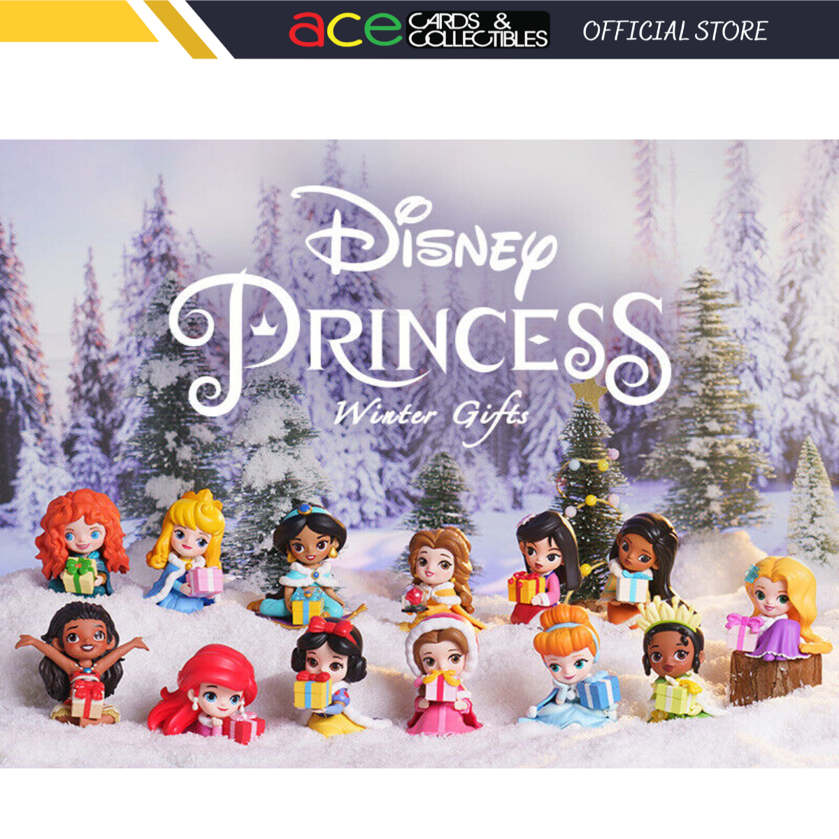 POP MART Disney Princess Winter Gifts Series-Single Box (Random)-Pop Mart-Ace Cards &amp; Collectibles