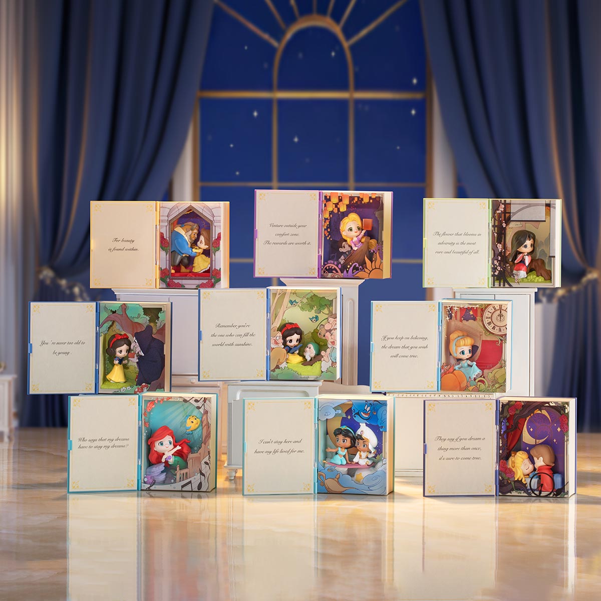 POP MART Disney Princess's Fairy Tales Series Scene Sets-Single Box (Random)-Pop Mart-Ace Cards & Collectibles