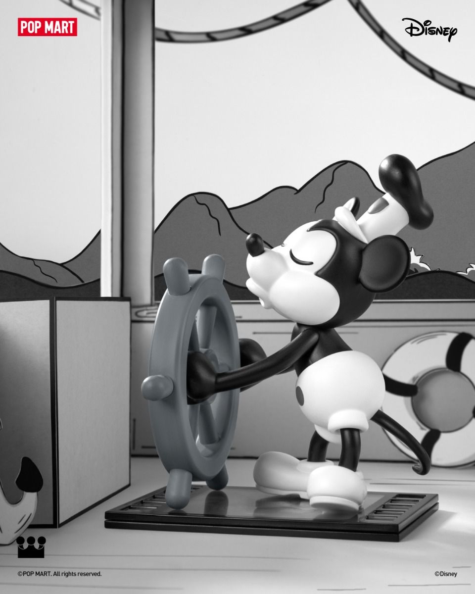 POP MART Disney Steamboat Willie Mickey Series-Single Box (Random)-Pop Mart-Ace Cards & Collectibles