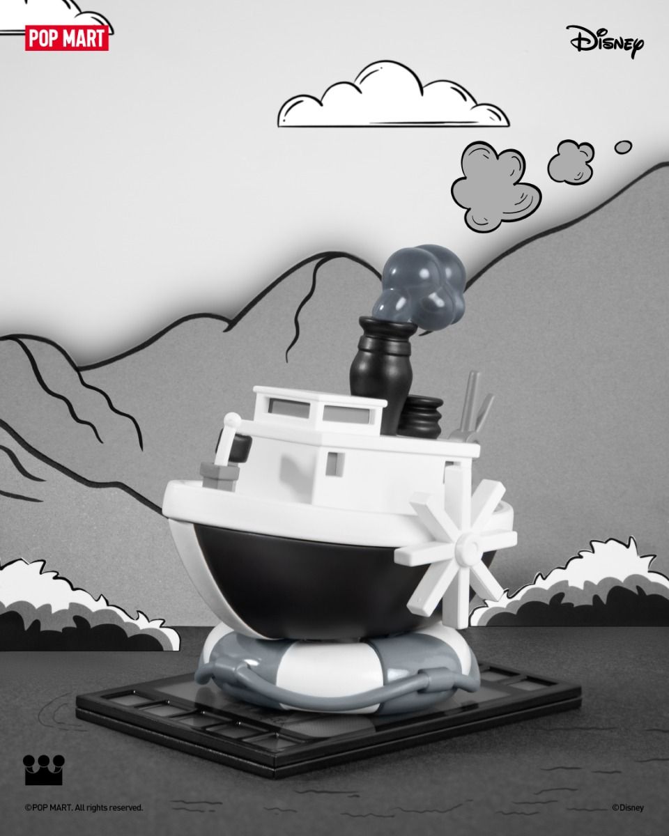 POP MART Disney Steamboat Willie Mickey Series-Single Box (Random)-Pop Mart-Ace Cards & Collectibles