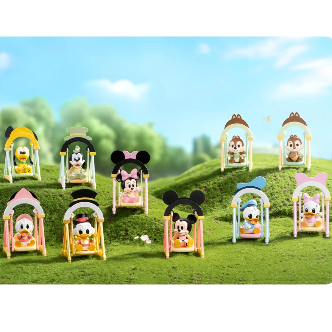 POP MART Disney Swing Series-Single Box (Random)-Pop Mart-Ace Cards & Collectibles