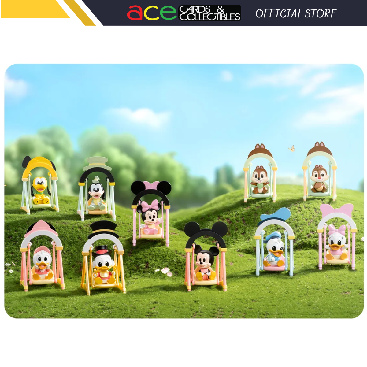 POP MART Disney Swing Series-Single Box (Random)-Pop Mart-Ace Cards & Collectibles