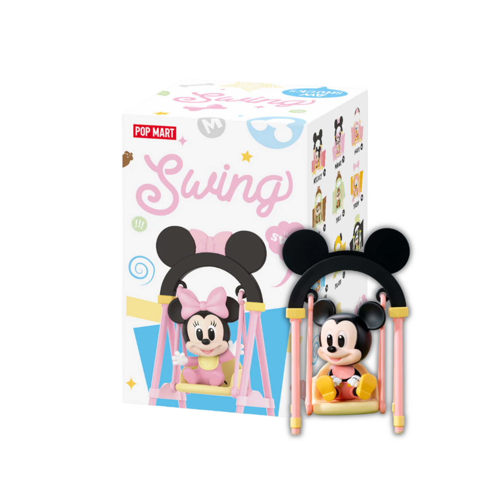 POP MART Disney Swing Series-Single Box (Random)-Pop Mart-Ace Cards & Collectibles