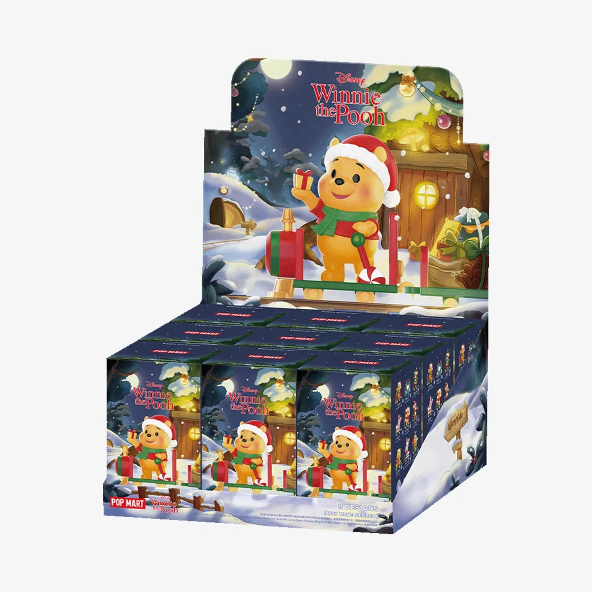 POP MART Disney Winnie The Pooh Gift Giving Series-Whole Box (9pcs)-Pop Mart-Ace Cards &amp; Collectibles