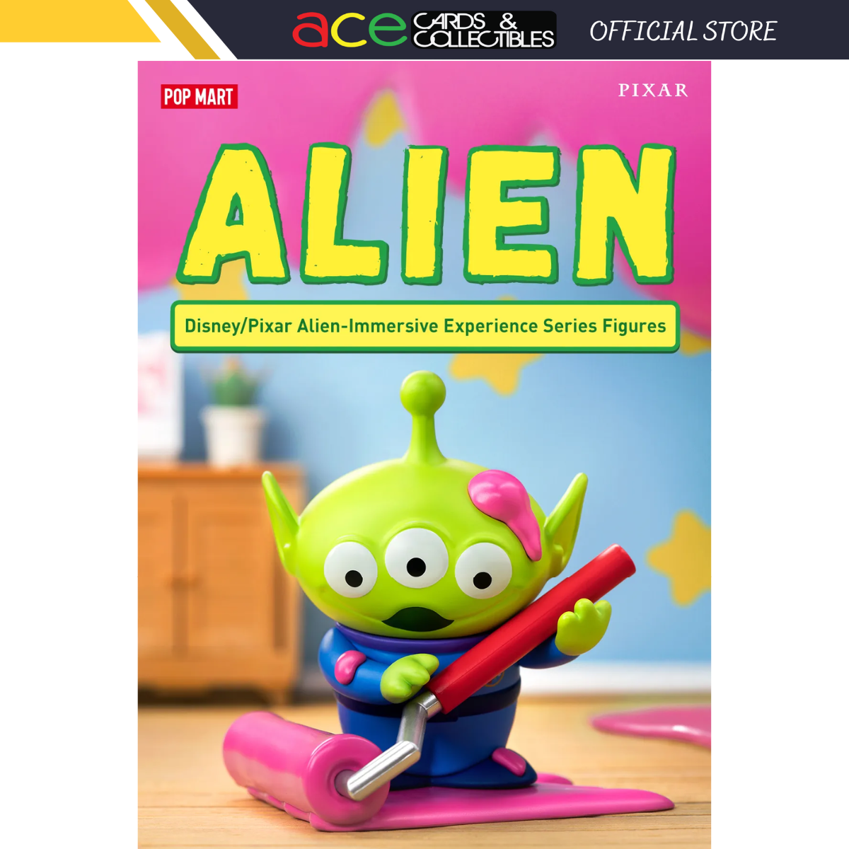 POP MART Disney/Pixar Alien-Immersive Experience Series-Single Box (Random)-Pop Mart-Ace Cards &amp; Collectibles