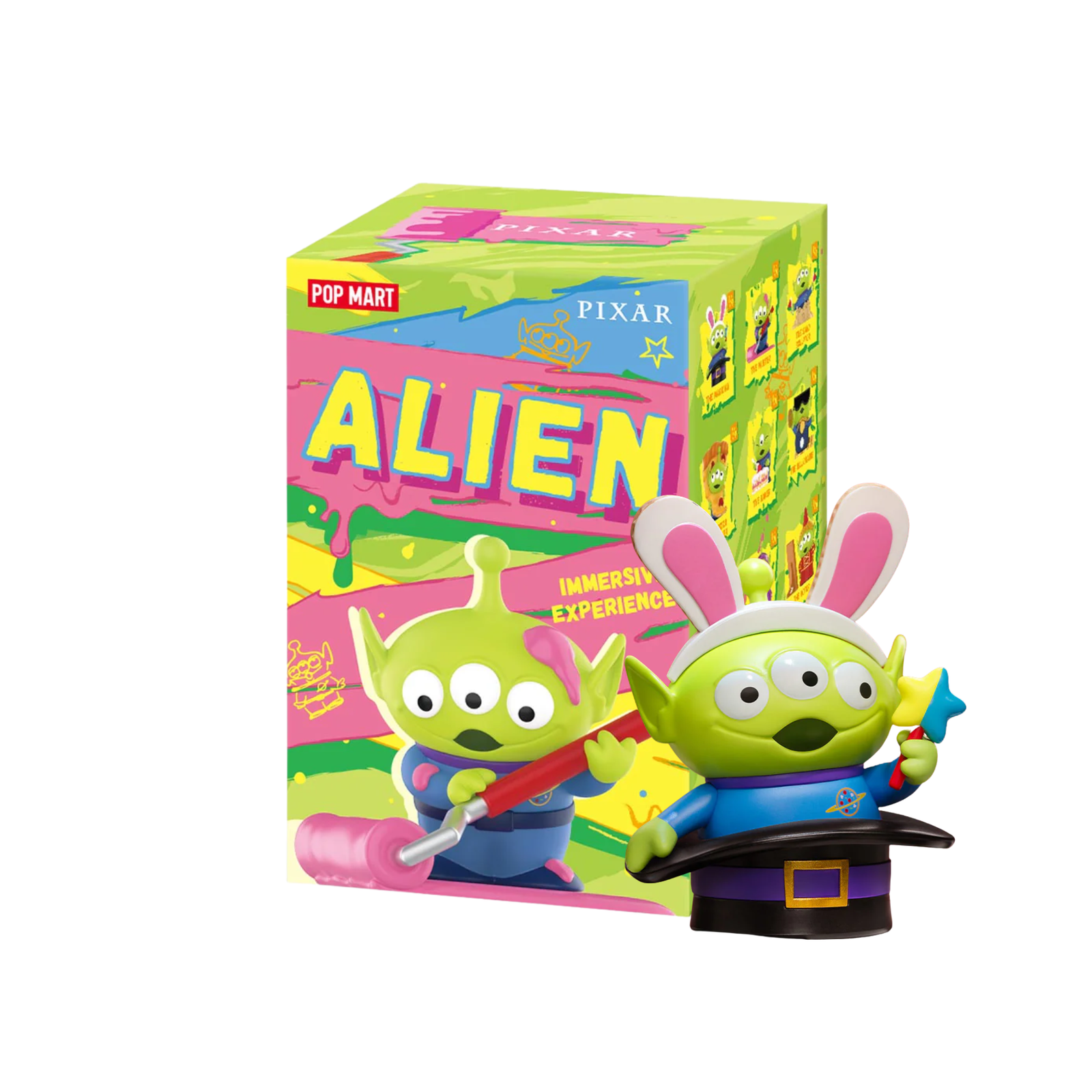 POP MART Disney/Pixar Alien-Immersive Experience Series-Single Box (Random)-Pop Mart-Ace Cards & Collectibles