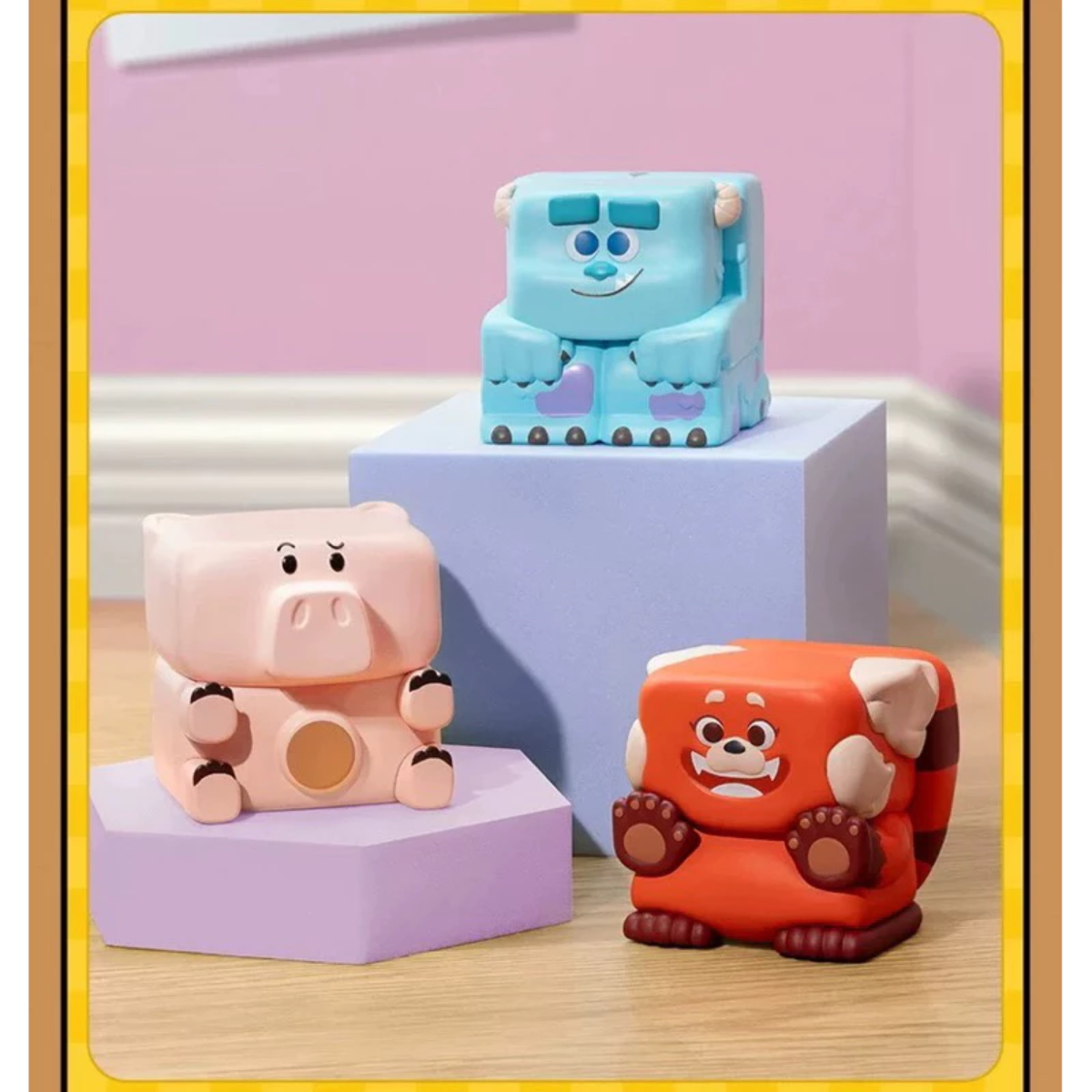 POP MART Disney/Pixar POP CUBE-3 Series Figures-Single Box (Random)-Pop Mart-Ace Cards &amp; Collectibles