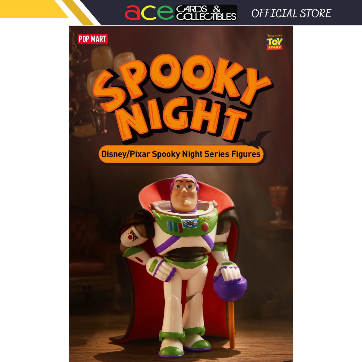 POP MART Disney/Pixar Spooky Night Series-Single Box (Random)-Pop Mart-Ace Cards &amp; Collectibles