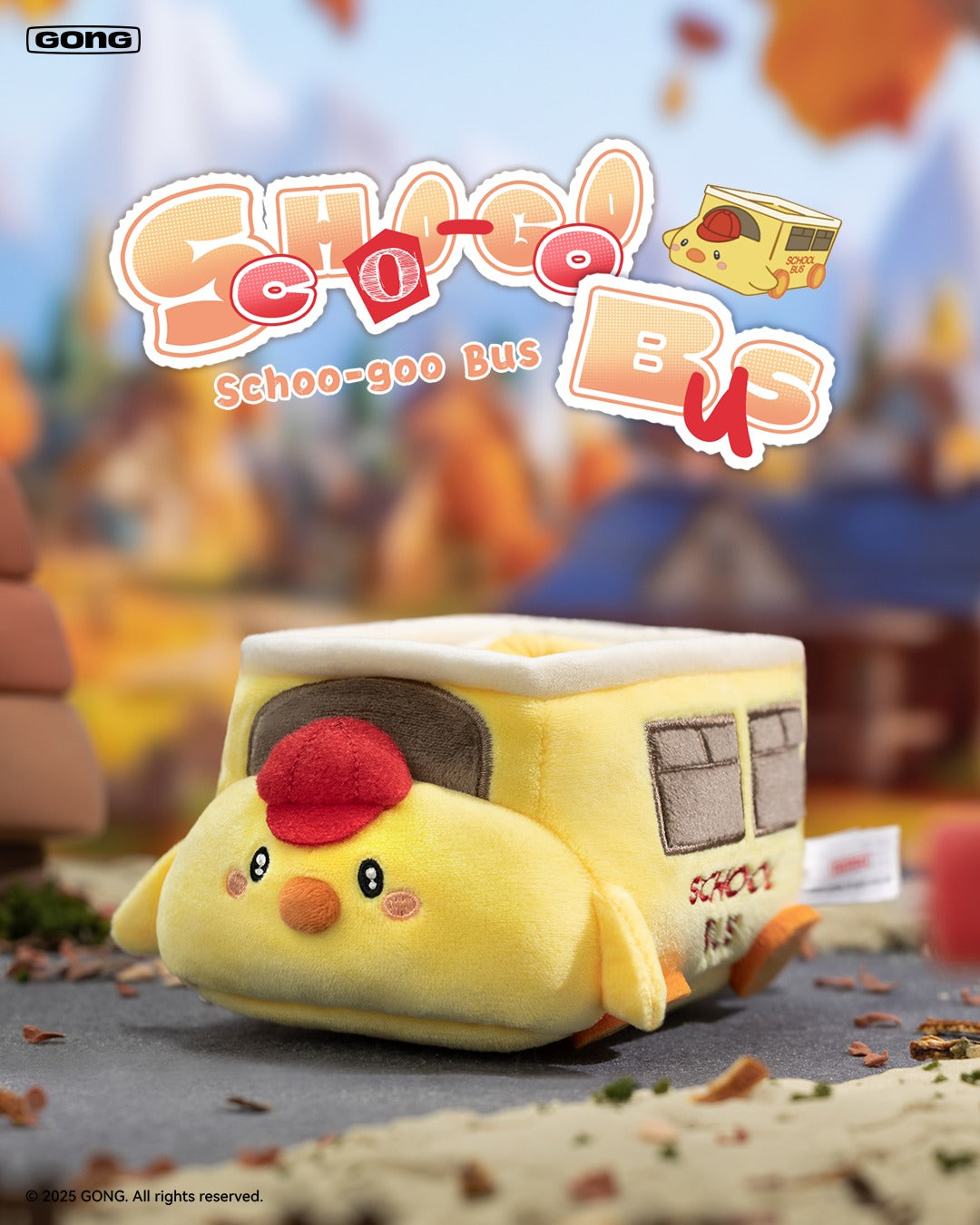 POP MART GONG Original Roaming Series Plush Toy Car Round 2-Single Box (Random)-Pop Mart-Ace Cards & Collectibles