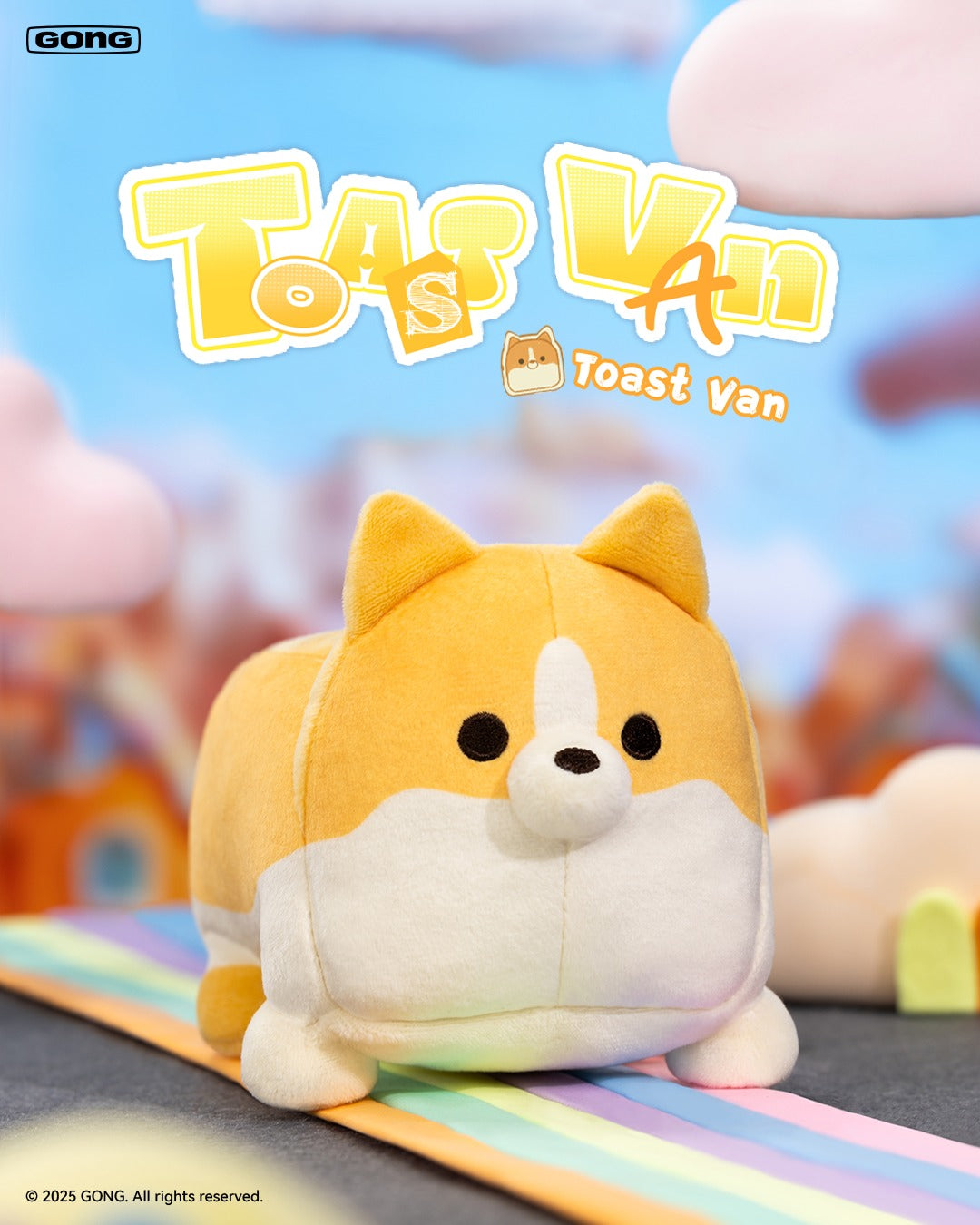 POP MART GONG Original Roaming Series Plush Toy Car Round 2-Single Box (Random)-Pop Mart-Ace Cards & Collectibles