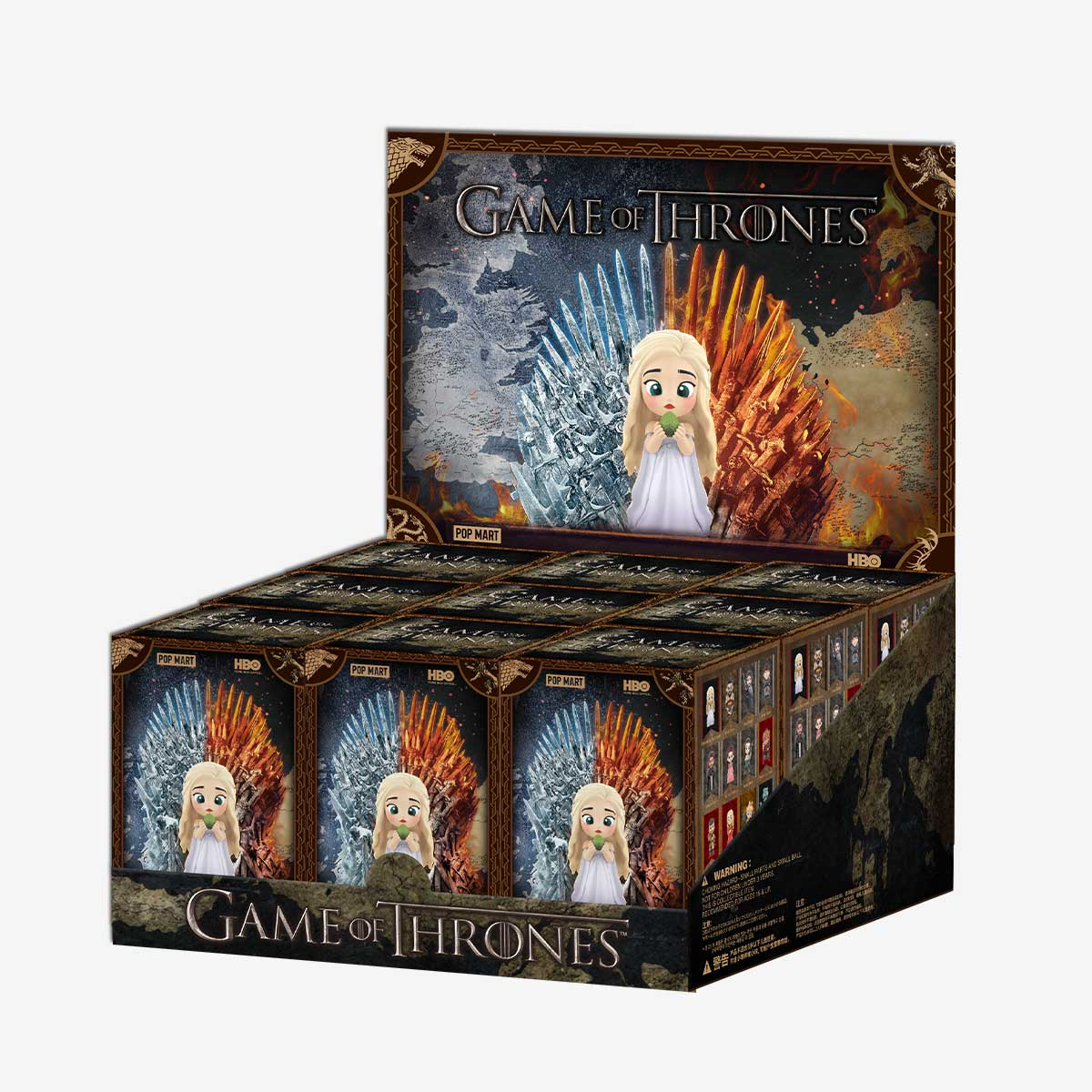 POP MART Game of Thrones Series-Display Box (12pcs)-Pop Mart-Ace Cards &amp; Collectibles