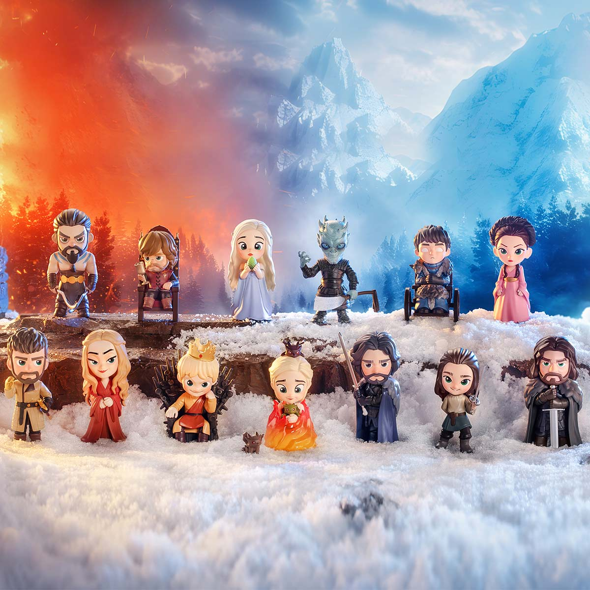 POP MART Game of Thrones Series-Single Box (Random)-Pop Mart-Ace Cards &amp; Collectibles