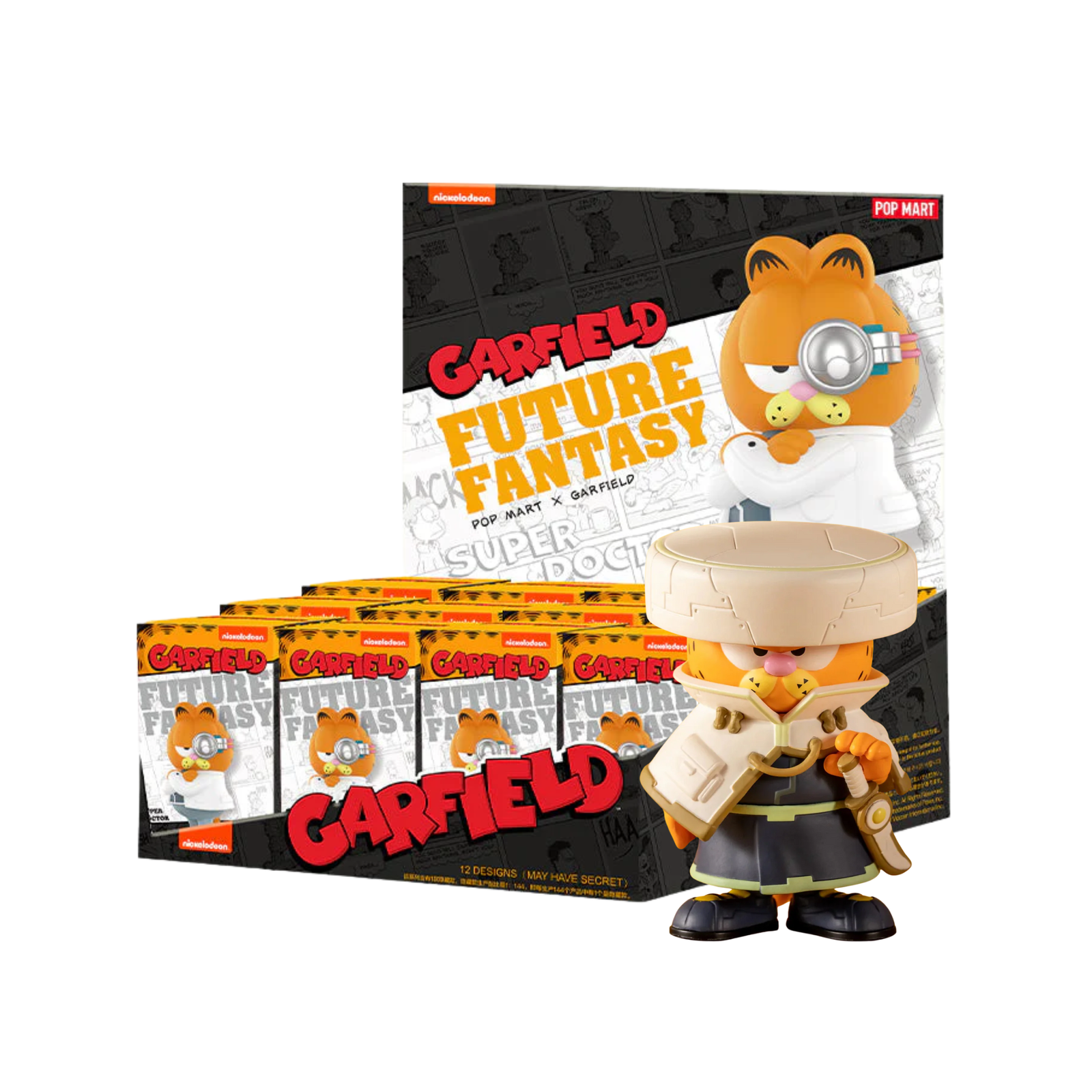 POP MART Garfield Future Fantasy Series-Single Box (Random)-Pop Mart-Ace Cards & Collectibles